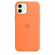 Apple iPhone 12/12 Pro Silicone Case with MagSafe - (kumquat) (Seasonal Fall 2020) 7