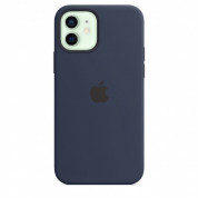 Apple iPhone 12/12 Pro Silicone Case with MagSafe - (deep navy) (Seasonal Fall 2020) 8