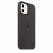 Apple iPhone Silicone Case with MagSafe - оригинален силиконов кейс за iPhone 12, iPhone 12 Pro с MagSafe (черен) 6