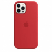 Apple iPhone 12 Pro Max Silicone Case with MagSafe (PRODUCT RED)