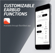 Plantronics Backbeat Fit 3100 True Wireless TWS Earbuds - безжични спортни слушалки за смартфони и мобилни устройства (сив) 8