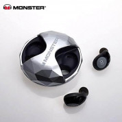 Monster Clarity HD Airlinks High Definition True Wireless TWS EarBuds - безжични слушалки за смартфони и мобилни устройства (черен) 2