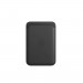 Apple iPhone Leather Wallet with MagSafe - оригинален кожен портфейл (джоб) за прикрепяне към iPhone с MagSafe (черен) 1