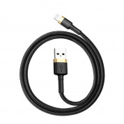 Baseus Cafule USB Lightning Cable (CALKLF-AV1) for Apple devices with Lightning connector (50 cm) (black-gold) 4