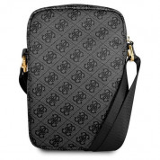 Guess Uptown Tablet Bag 10 - дизайнерска чанта с презрамка таблети до 10 инча (тъмносив) 2