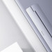 Baseus Papery Self-Adhesive Aluminum Laptop Stand - сгъваема, залепяща се към вашия компютър поставка за MacBook и лаптопи (тъмносив) 12