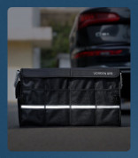 Ugreen Multifunctional Car Trunk Organizer  - органайзер за багажника на автомобил 11