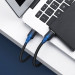 Ugreen USB-A 2.0 Male to USB-A 2.0 Male USB Cable - USB кабел (мъжко-мъжко) (50 см) (черен) 2