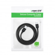 Ugreen USB-A 2.0 Male to USB-A 2.0 Male USB Cable - USB кабел (мъжко-мъжко) (100 см) (черен) 3