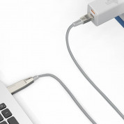 Baseus Flash Series 2-in-1 USB-C & Lenovo Square Plug Cable (CA1T2-B0G)- USB-C кабел с допълнителен адаптер за Lenovo лаптопи и бързо зареждане на устройства с USB-C порт (200 см) (сив) 5