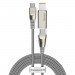 Baseus Flash Series 2-in-1 USB-C & Lenovo Square Plug Cable (CA1T2-B0G)- USB-C кабел с допълнителен адаптер за Lenovo лаптопи и бързо зареждане на устройства с USB-C порт (200 см) (сив) 1
