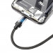 Baseus Data Faction 3-in-1 USB Cable - универсален USB кабел с Lightning, microUSB и USB-C конектори (120 см) (черен) 4