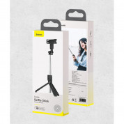 Baseus Lovely Wireless Bracket Bluetooth Tripod Selfie Stick - разтегаем безжичен селфи стик и трипод за мобилни телефони (черен) 14