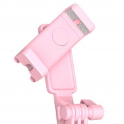Baseus Lovely Wireless Bracket Bluetooth Tripod Selfie Stick - разтегаем безжичен селфи стик и трипод за мобилни телефони (розов) 8