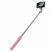 Baseus Lovely Wireless Bracket Bluetooth Tripod Selfie Stick - разтегаем безжичен селфи стик и трипод за мобилни телефони (розов) 7