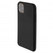 4smarts Cupertino Silicone Case - тънък силиконов (TPU) калъф за iPhone 12, iPhone 12 Pro (черен) 2