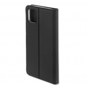 4smarts Flip Case URBAN Lite - кожен калъф с поставка и отделение за кр. карта за iPhone 12, iPhone 12 Pro (черен) 2