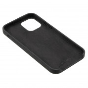 4smarts Cupertino Silicone Case - тънък силиконов (TPU) калъф за iPhone 12 Pro Max (черен) 1