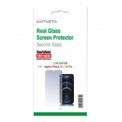 4smarts Second Glass 2.5D - калено стъклено защитно покритие за дисплея на iPhone 12, iPhone 12 Pro (прозрачен) 1
