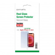 4smarts Second Glass 2.5D - калено стъклено защитно покритие за дисплея на iPhone 12 mini (прозрачен) 1