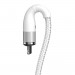 Baseus Zinc Magnetic USB Lightning Cable (CALXC-K02) - кабел с магнитен конектор за Apple продукти с Lightning порт (100 см) (бял) 4