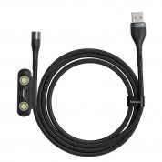 Baseus Zinc Magnetic Safe Fast Charging Data Cable (CA1T3-AG1) (100 cm) (black) 7