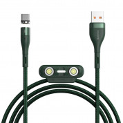 Baseus Zinc Magnetic Safe Fast Charging Data Cable (CA1T3-A06) (100 cm) (green)