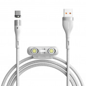 Baseus Zinc Magnetic Safe Fast Charging Data Cable (CA1T3-A02) (100 cm) (white)