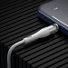 Baseus Zinc Magnetic Safe Fast Charging Data Cable (CA1T3-A02) - кабел с магнитни конектори за Apple продукти с Lightning, microUSB и USB-C (100 см) (бял) 6