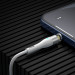 Baseus Zinc Magnetic Safe Fast Charging Data Cable (CA1T3-B02) - кабел с магнитни конектори за Apple продукти с Lightning, microUSB и USB-C (100 см) (бял) 4