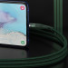 Baseus Zinc Magnetic Safe Fast Charging Data Cable (CATXC-M06) - кабел с магнитен конектор за устройства с USB-C (100 см) (зелен) 8