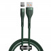 Baseus Zinc Magnetic Safe Fast Charging Data Cable (CATXC-M06) - кабел с магнитен конектор за устройства с USB-C (100 см) (зелен) 1