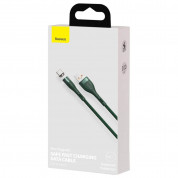 Baseus Zinc Magnetic Safe Fast Charging Data Cable (CATXC-N06) - кабел с магнитен конектор за устройства с USB-C (100 см) (зелен) 10