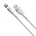Baseus Zinc Magnetic Safe Fast Charging Data Cable (CATXC-N02) - кабел с магнитен конектор за устройства с USB-C (100 см) (бял) 3
