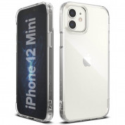 Ringke Fusion Crystal Case - хибриден удароустойчив кейс за iPhone 12 mini (прозрачен)