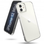 Ringke Fusion Crystal Case - хибриден удароустойчив кейс за iPhone 12 mini (прозрачен) 1