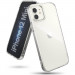 Ringke Fusion Crystal Case - хибриден удароустойчив кейс за iPhone 12 mini (прозрачен) 2