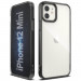 Ringke Fusion Crystal Case - хибриден удароустойчив кейс за iPhone 12 mini (сив) 1