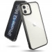 Ringke Fusion Crystal Case - хибриден удароустойчив кейс за iPhone 12 mini (сив) 2