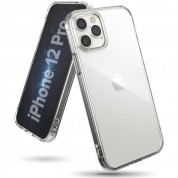 Ringke Fusion Crystal Case - хибриден удароустойчив кейс за iPhone 12, iPhone 12 Pro (прозрачен) 1