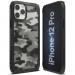 Ringke Fusion X Case - хибриден удароустойчив кейс за iPhone 12, iPhone 12 Pro (черен-камуфлаж) 3