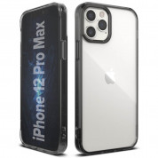 Ringke Fusion Crystal Case - хибриден удароустойчив кейс за iPhone 12 Pro Max (сив)