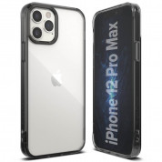 Ringke Fusion Crystal Case - хибриден удароустойчив кейс за iPhone 12 Pro Max (сив) 2