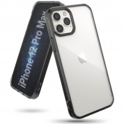 Ringke Fusion Crystal Case - хибриден удароустойчив кейс за iPhone 12 Pro Max (сив) 1