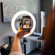 4smarts Selfie Tripod LED LoomiPod XL - универсален трипод с LED светлина за смартфони (35-173 см) (черен) 10