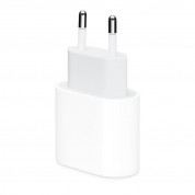 Apple 20W USB-C Power Adapter - оригинално захранване за iPhone, iPad и устройства с USB-C порт (ритейл опаковка)