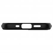 Spigen Rugged Armor Case - силиконов (TPU) калъф с висока степен на защита за iPhone 12 mini (черен) 7
