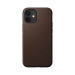 Nomad Leather Rugged Case - кожен (естествена кожа) кейс за iPhone 12 mini (кафяв) 1