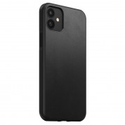 Nomad Leather Rugged Case - кожен (естествена кожа) кейс за iPhone 12, iPhone 12 Pro (черен) 6