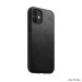 Nomad Leather Rugged Case - кожен (естествена кожа) кейс за iPhone 12 mini (черен) 4